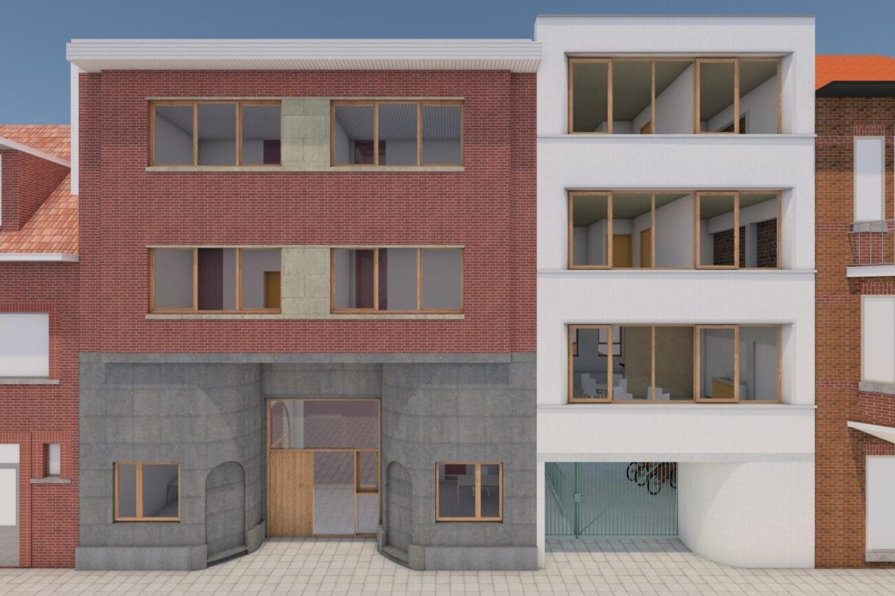 Façade avant projet